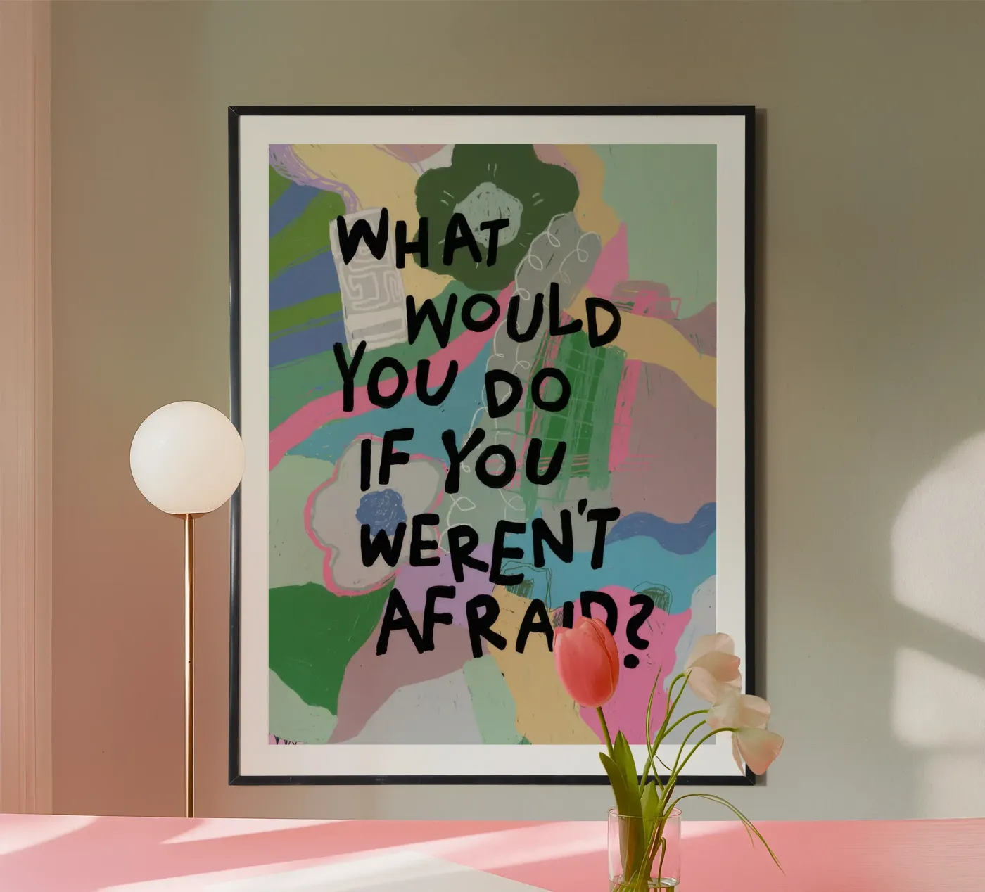WHAT WOULD poster by Creativity