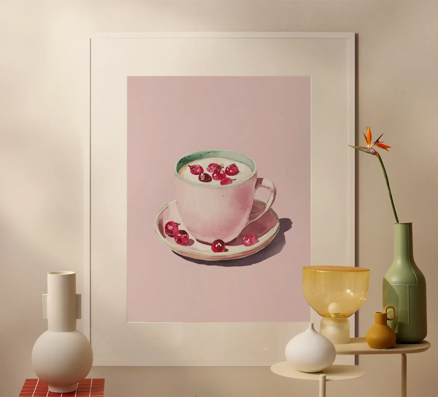 Berry Cream Coffee poster da coffeelover
