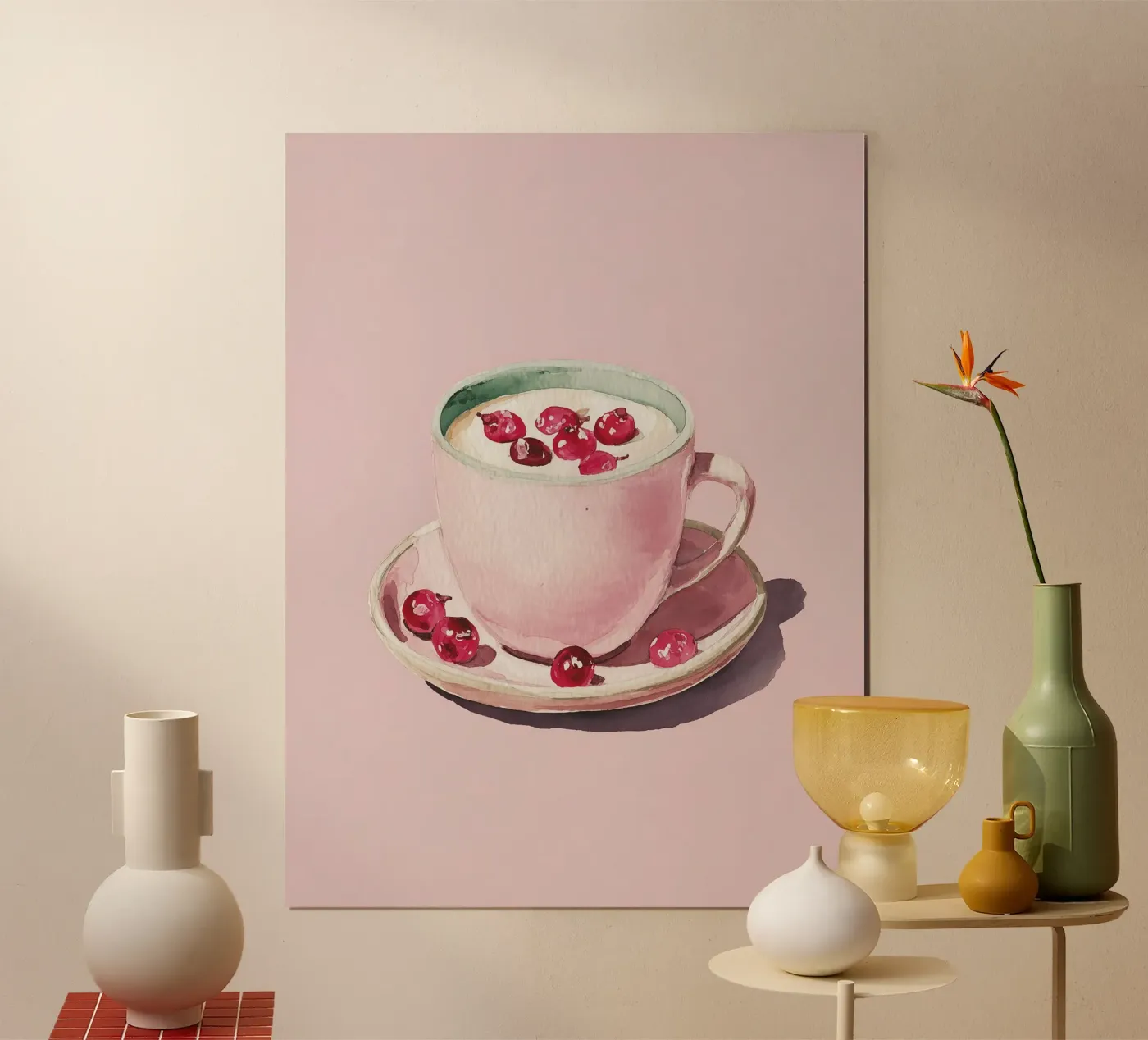 Berry Cream Coffee poster da coffeelover