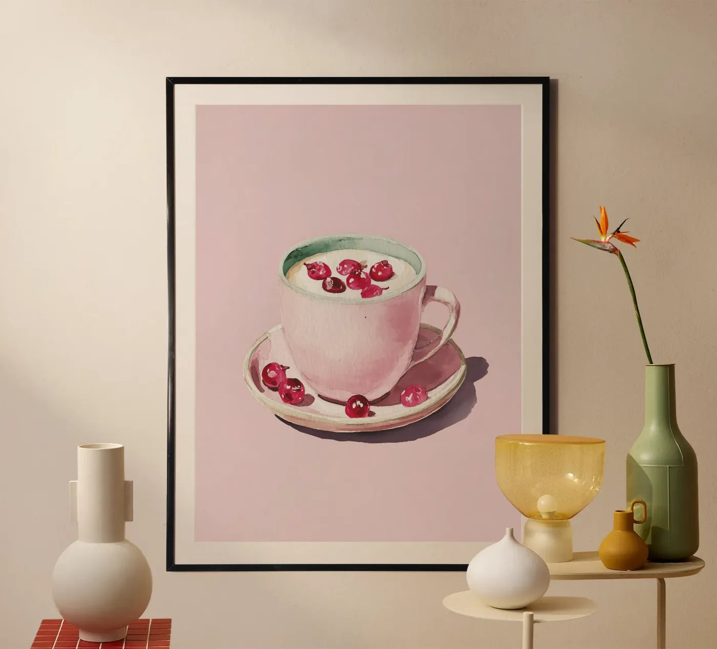 Berry Cream Coffee poster da coffeelover