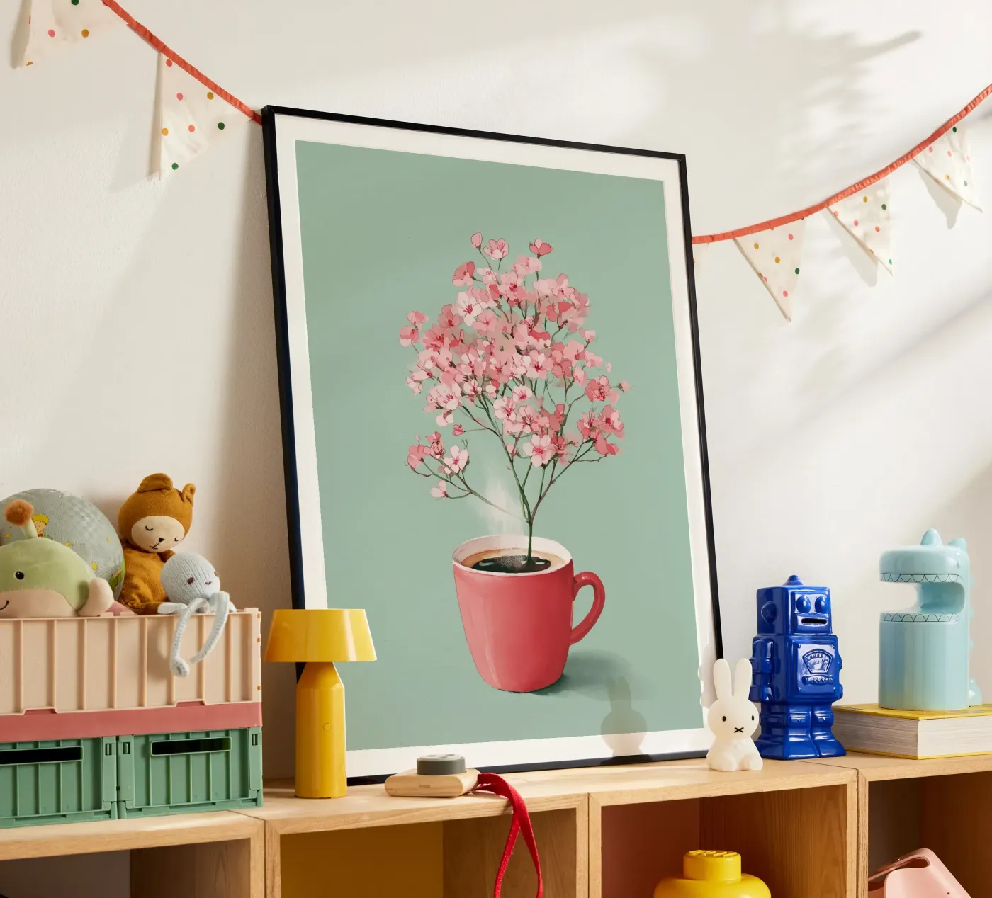 Cherry Blossom Coffee poster da coffeelover