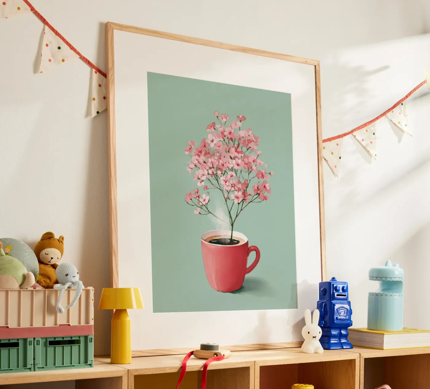 Cherry Blossom Coffee poster da coffeelover