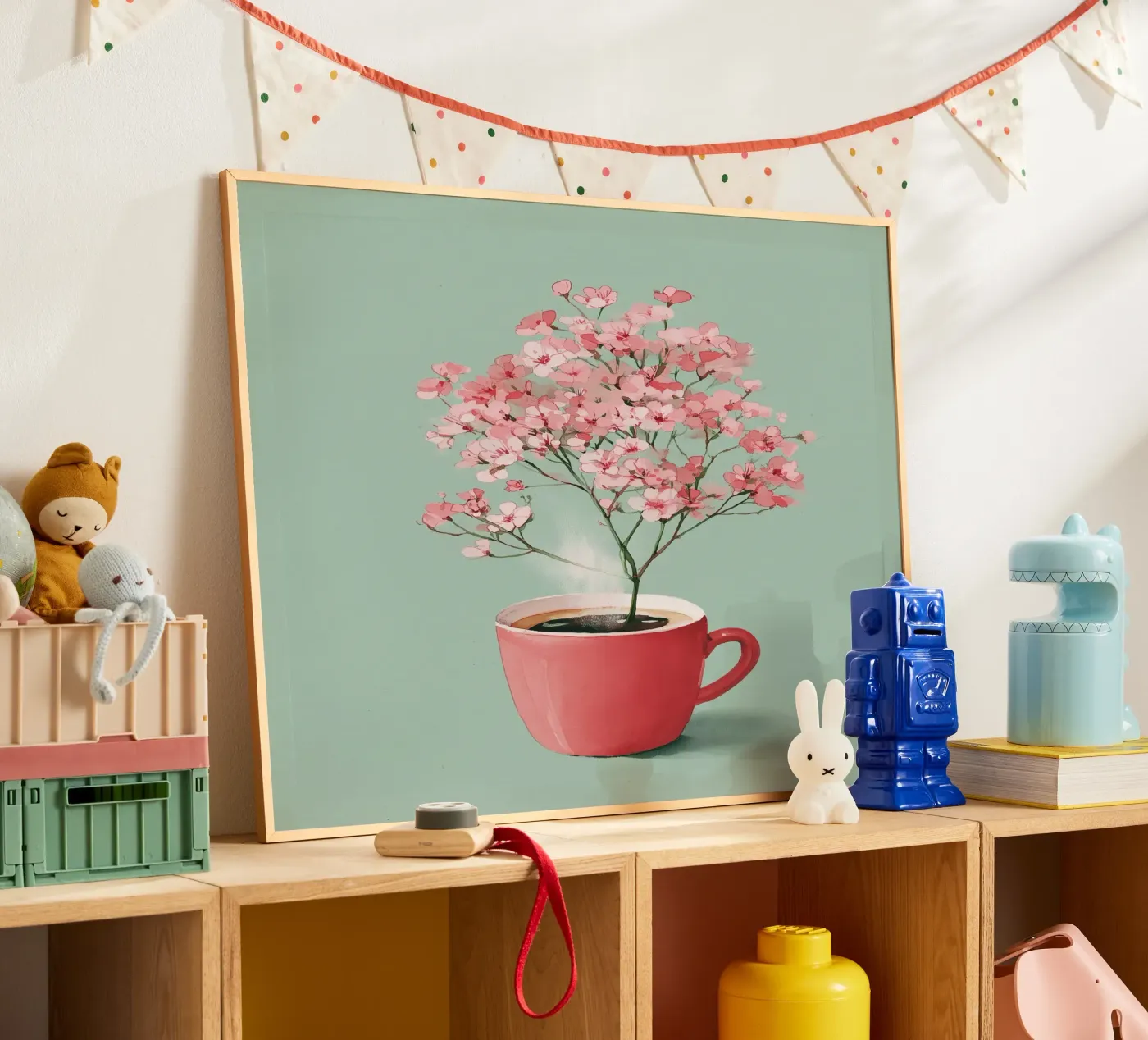 Cherry Blossom Coffee poster da coffeelover