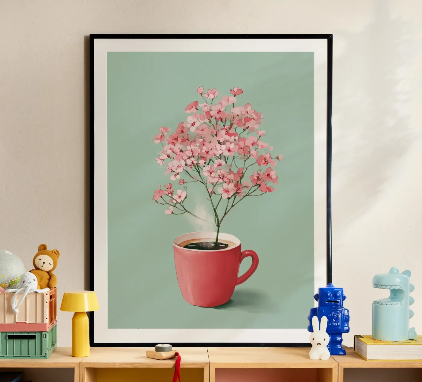 Cherry Blossom Coffee poster da coffeelover