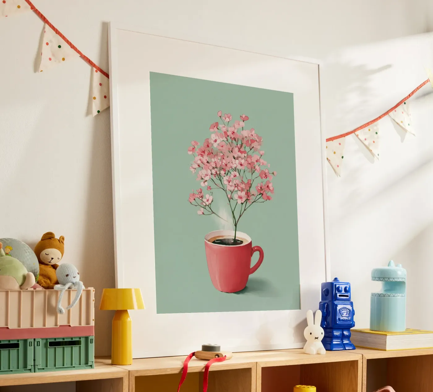 Cherry Blossom Coffee poster da coffeelover
