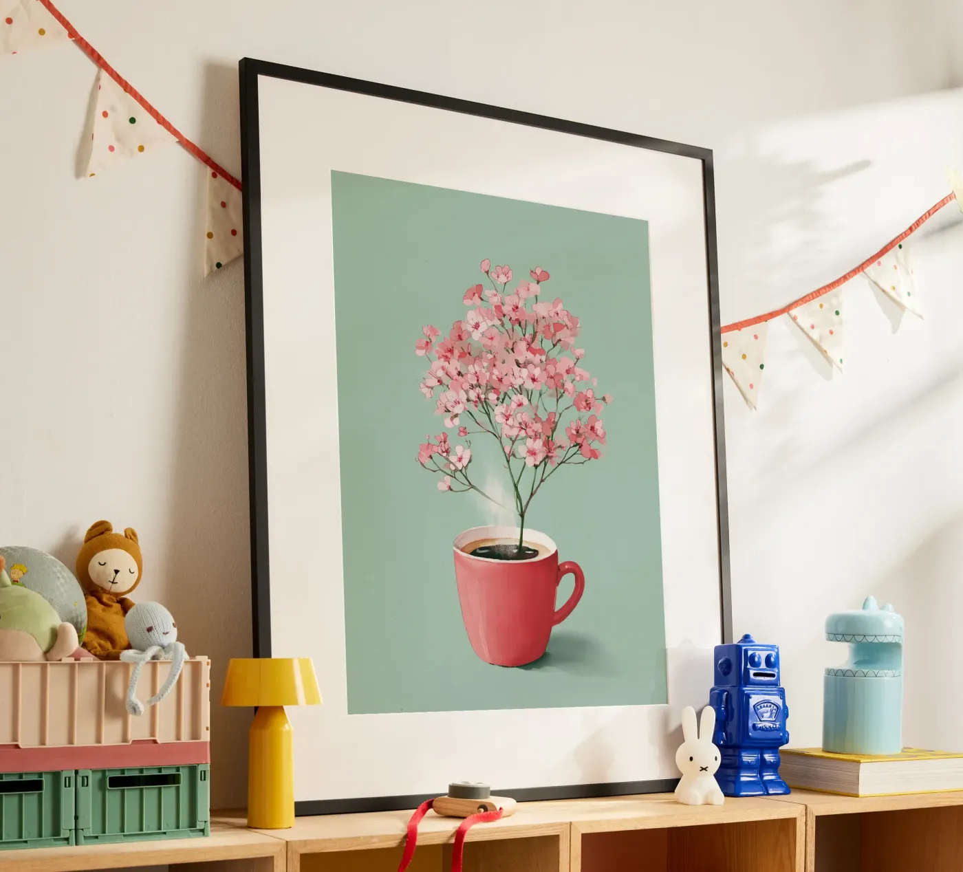 Cherry Blossom Coffee poster da coffeelover