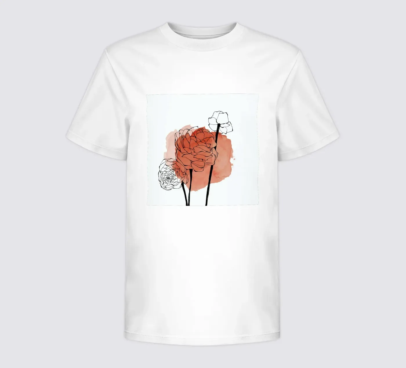 Ranunculus t-shirt bambini da Morgan Kendall