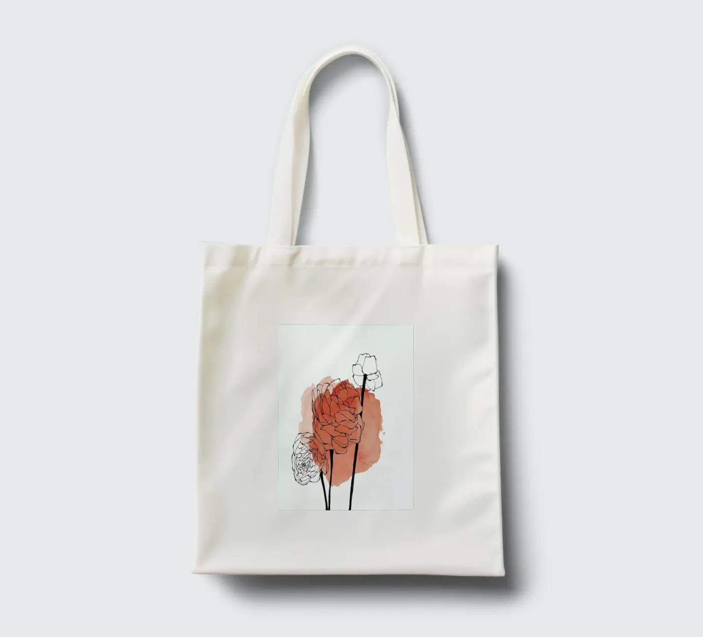 Ranunculus tote bag by Morgan Kendall