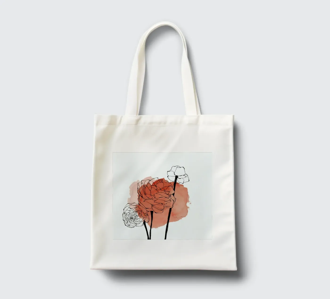 Ranunculus tote bag by Morgan Kendall