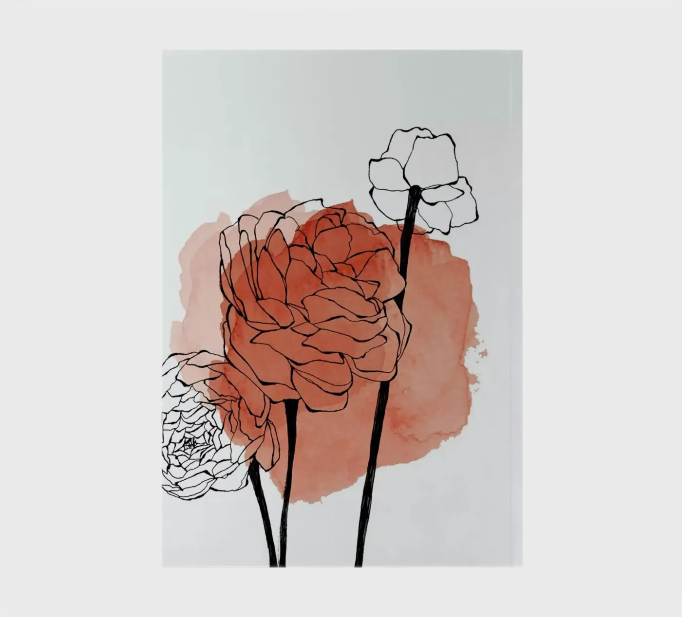 Ranunculus notebook by Morgan Kendall