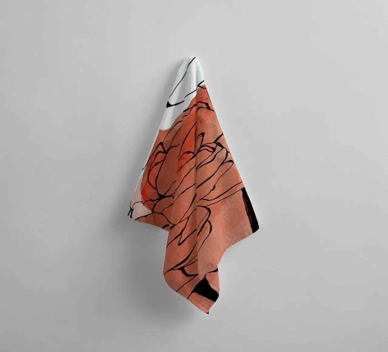 Ranunculus badhanddoek van Morgan Kendall