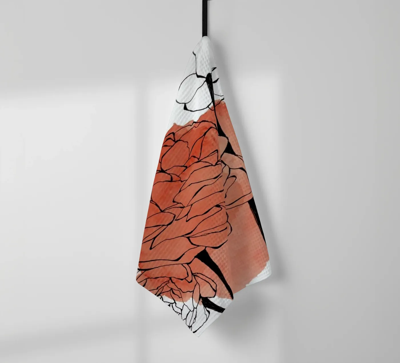 Ranunculus Geschirrtuch von Morgan Kendall