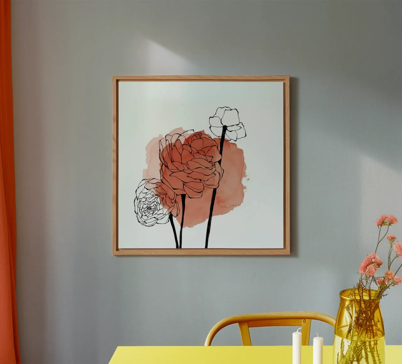 Ranunculus forex plate by Morgan Kendall