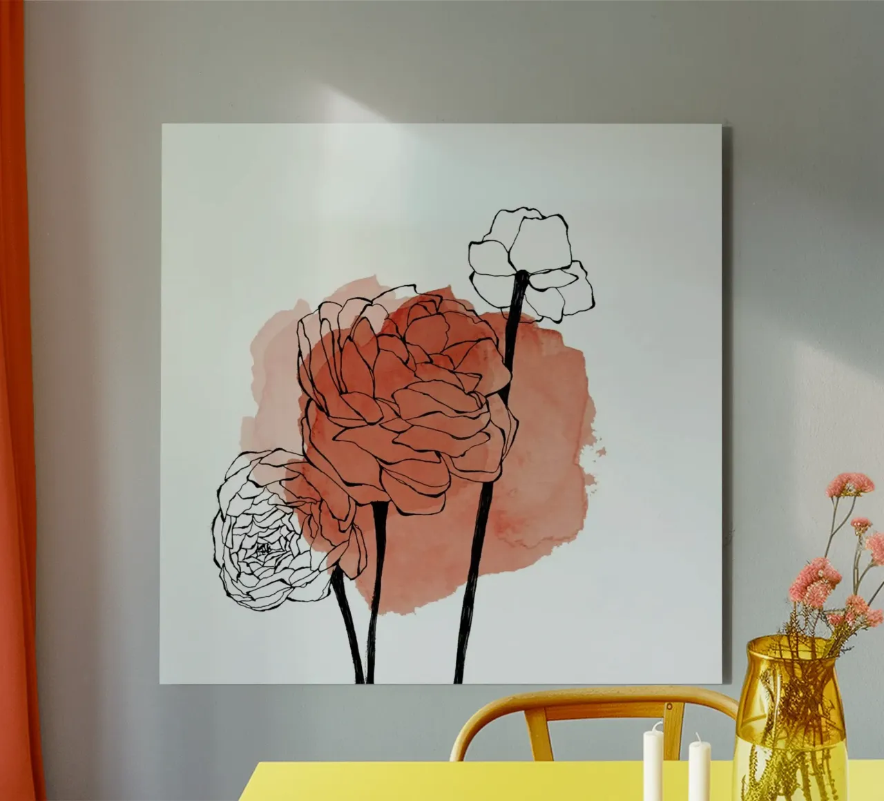 Ranunculus forex plate by Morgan Kendall