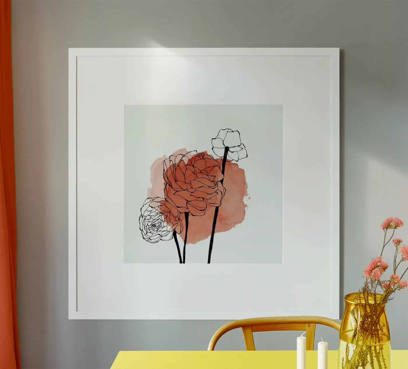 Ranunculus poster de Morgan Kendall