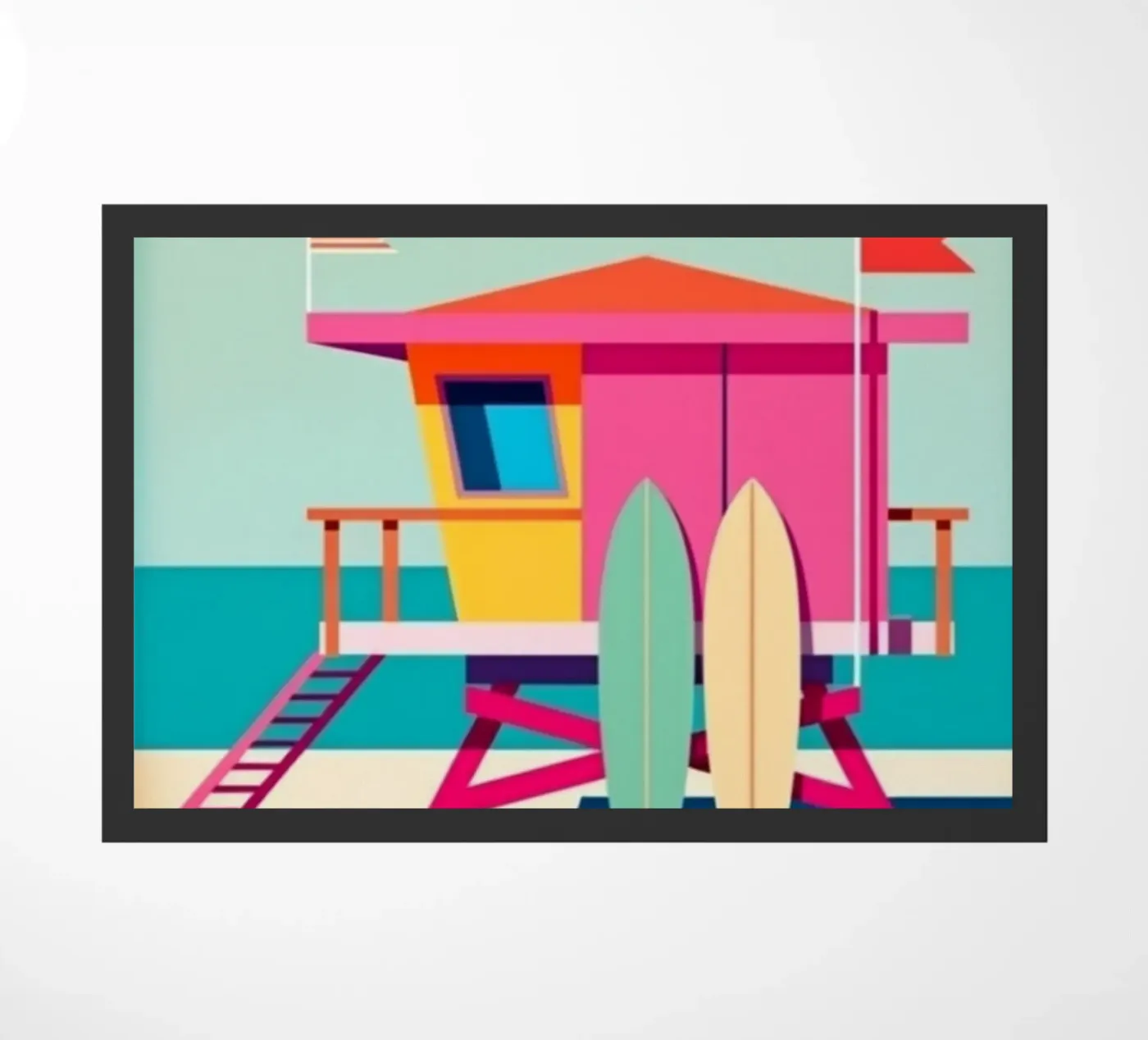 surfboards doormat by SONN DECO