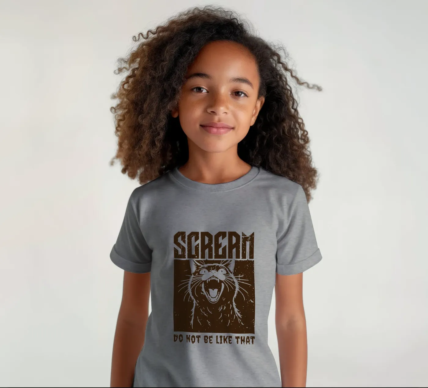 SCREAM t-shirt bambini da Gunawan Rb