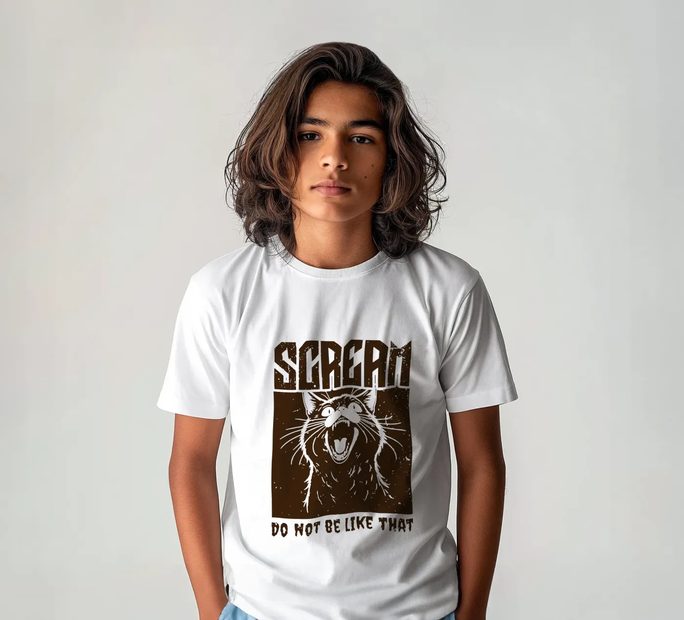 SCREAM t-shirt bambini da Gunawan Rb