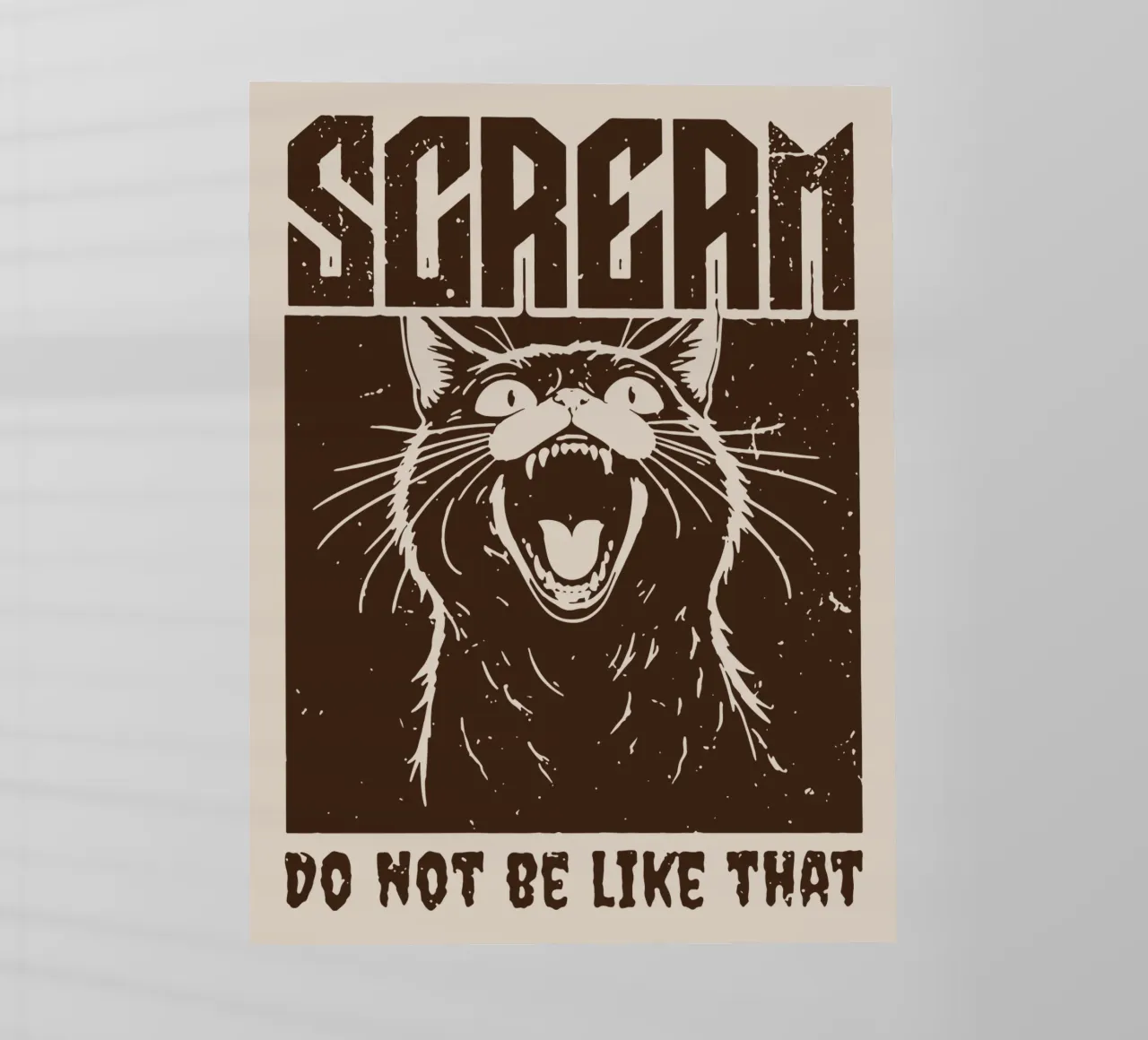 SCREAM pellicola backlit da Gunawan Rb