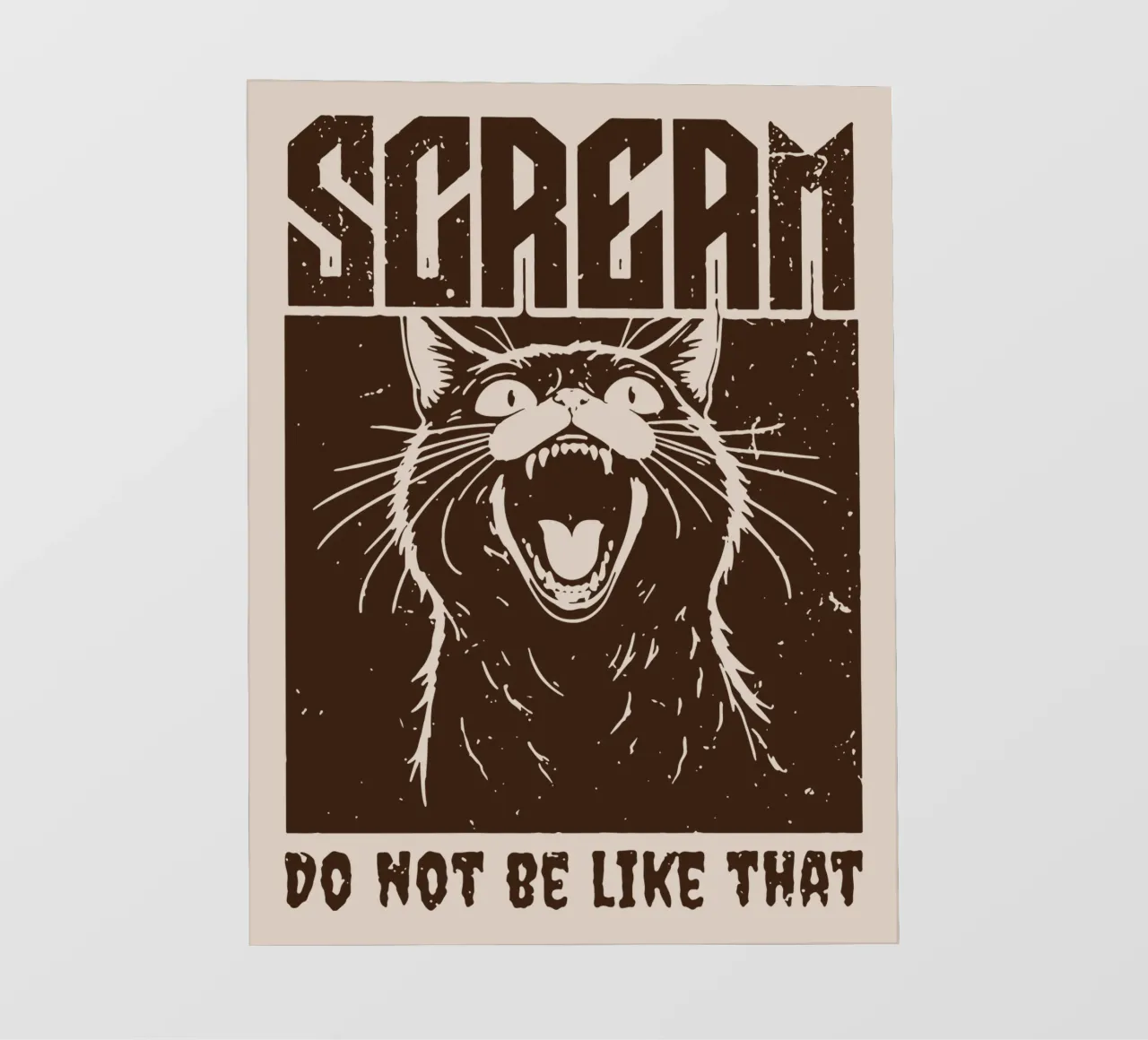 SCREAM pellicola backlit da Gunawan Rb