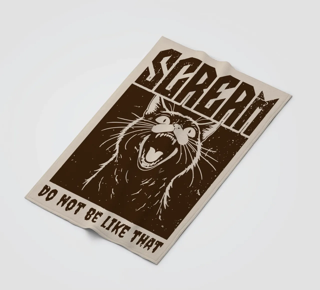 SCREAM Fleecedecke von Gunawan Rb