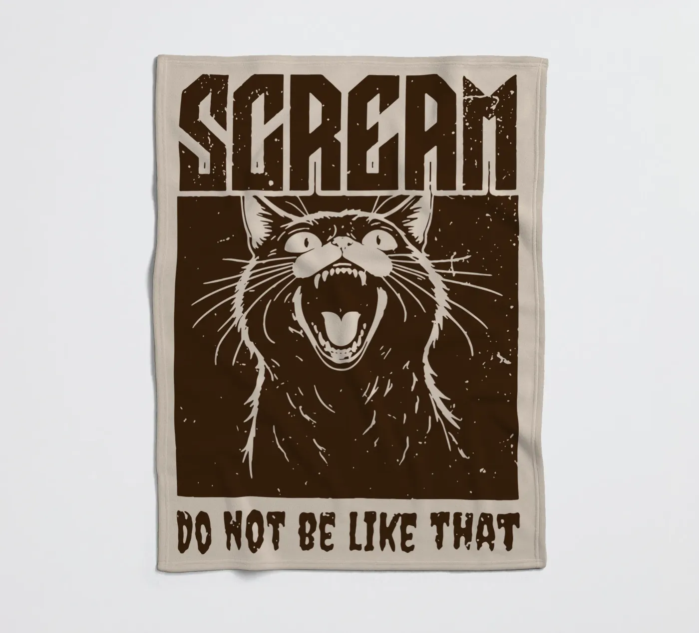 SCHREEUW fleecedeken van Gunawan Rb