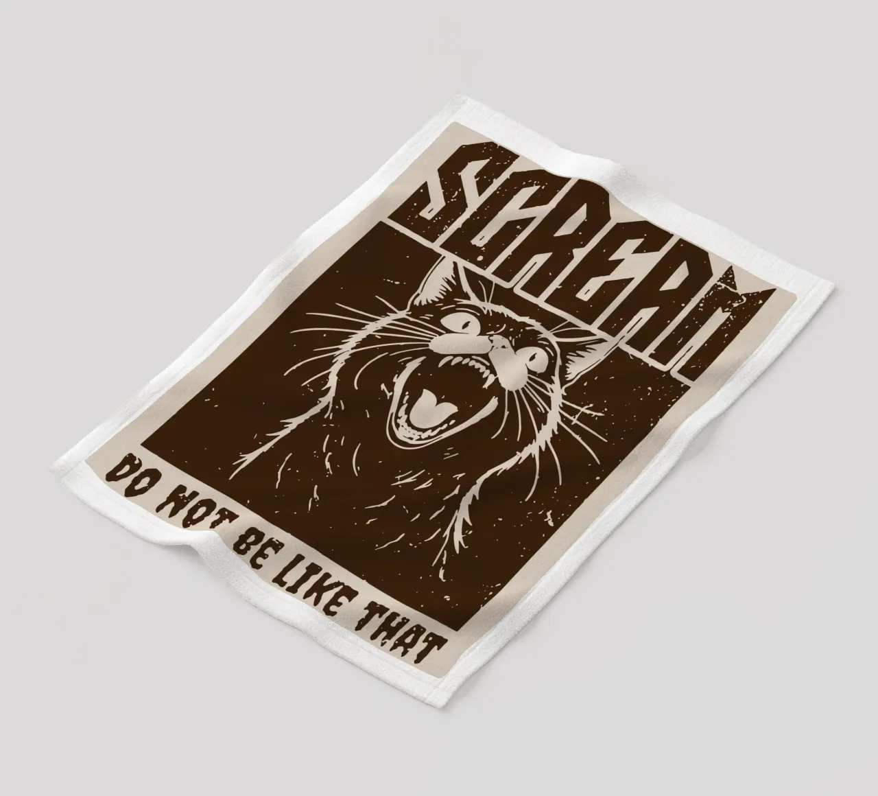 SCREAM Fleecedecke von Gunawan Rb