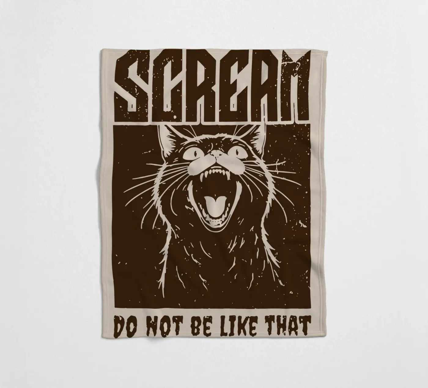 SCHREEUW fleecedeken van Gunawan Rb