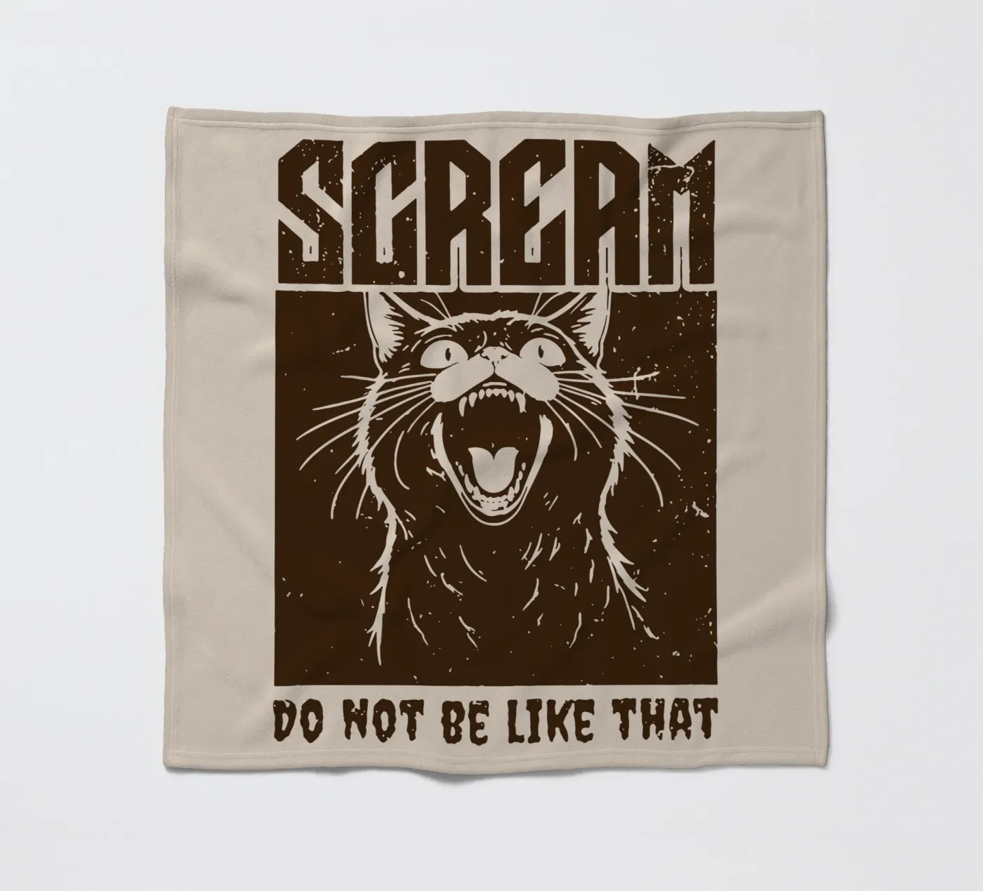 SCHREEUW fleecedeken van Gunawan Rb