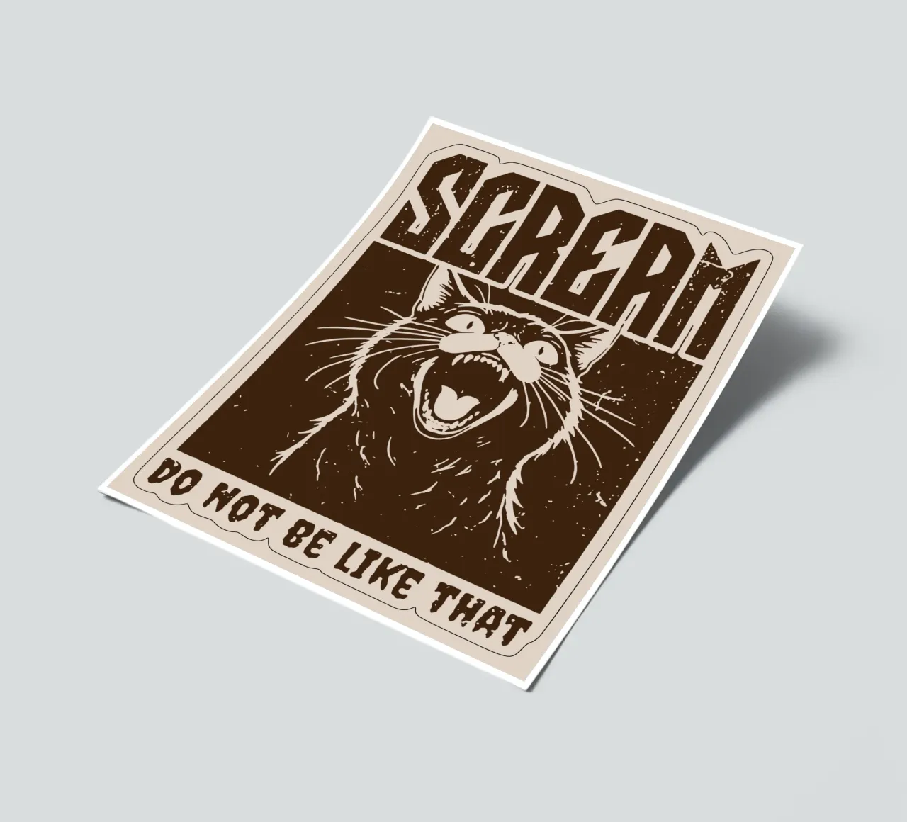 SCREAM sticker sheet by Gunawan Rb