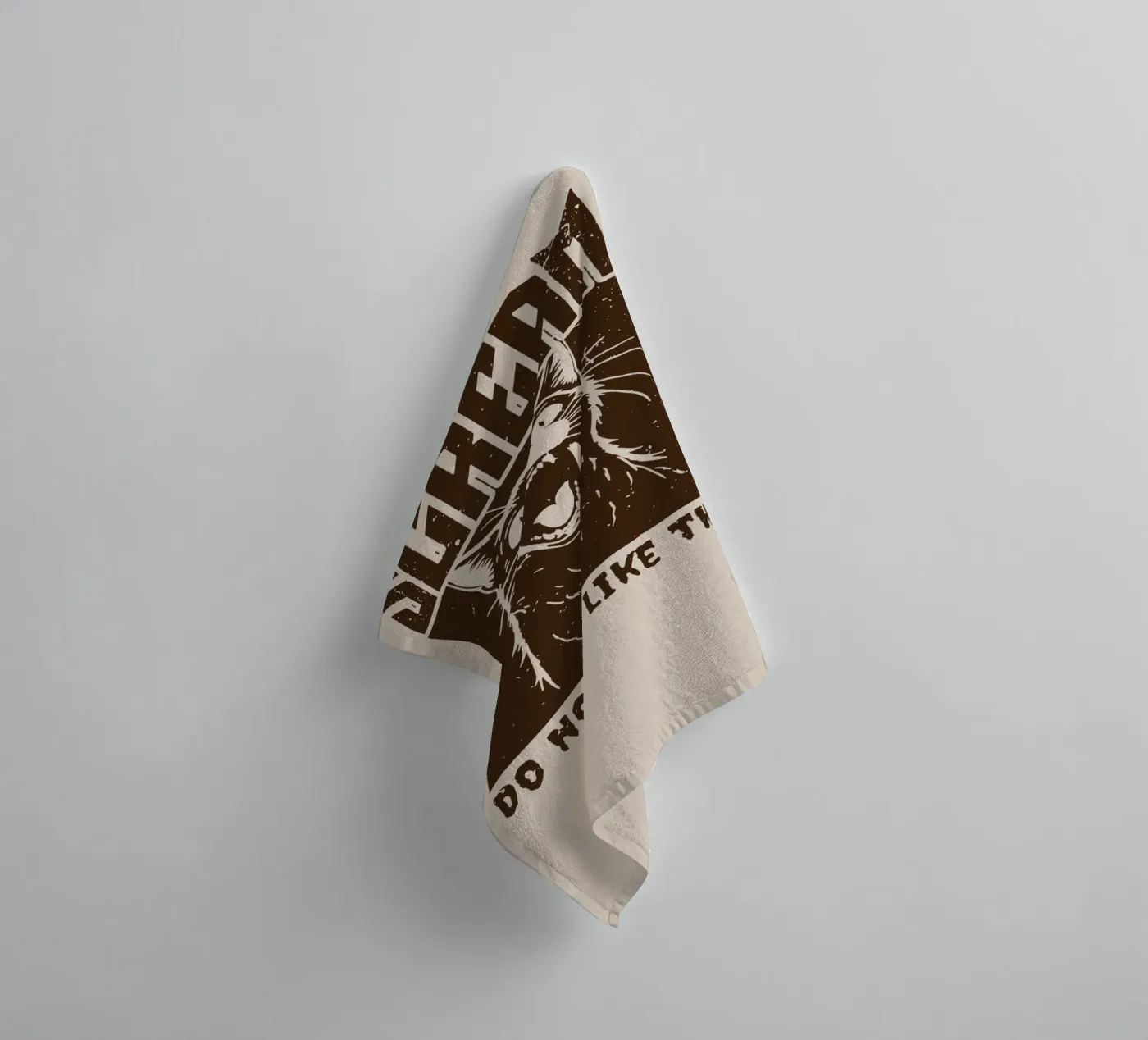 SCREAM towel by Gunawan Rb