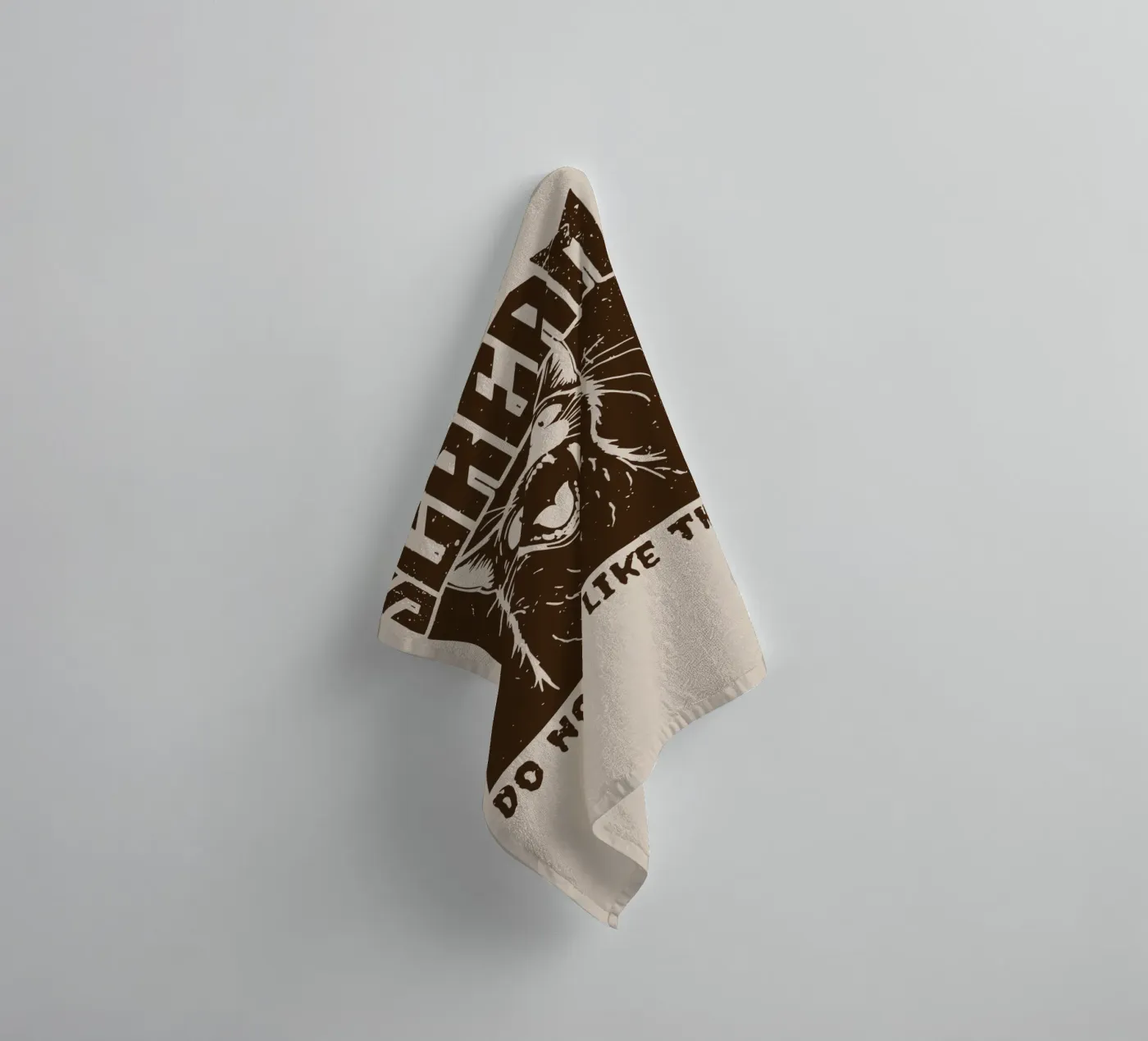 SCREAM badhanddoek van Gunawan Rb