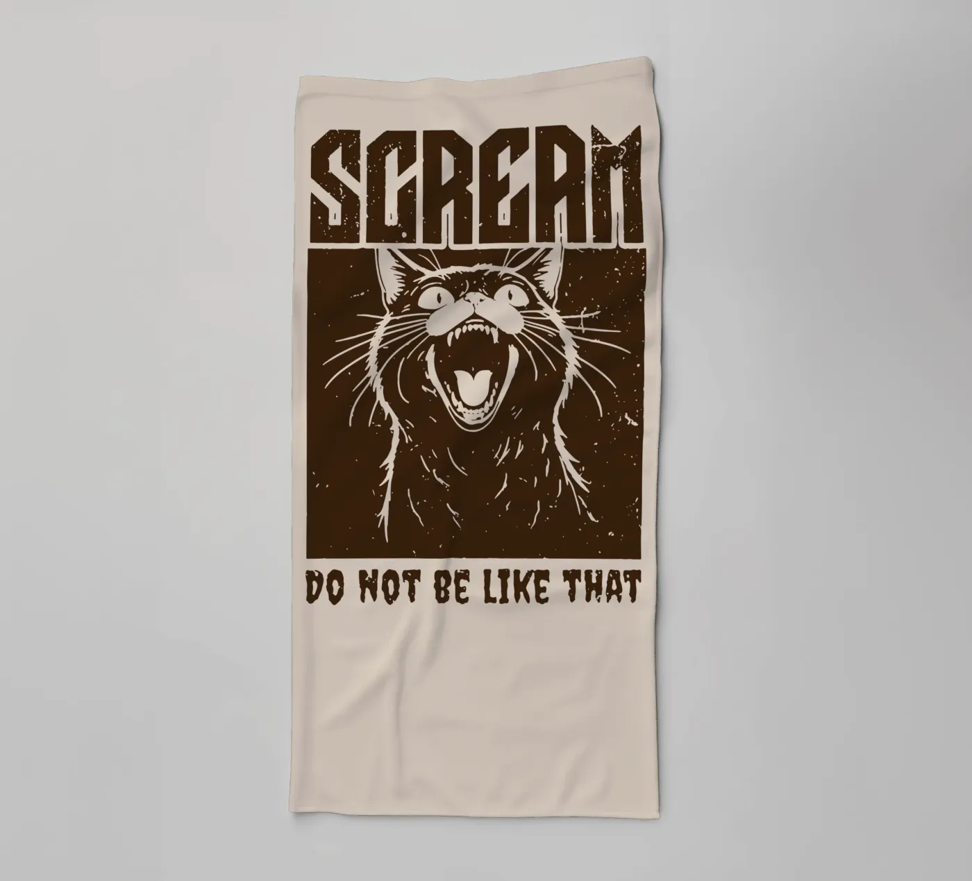 SCREAM badhanddoek van Gunawan Rb