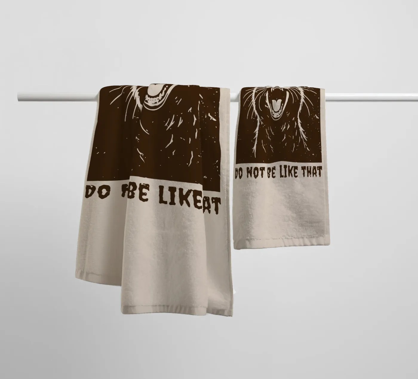 SCREAM towel by Gunawan Rb
