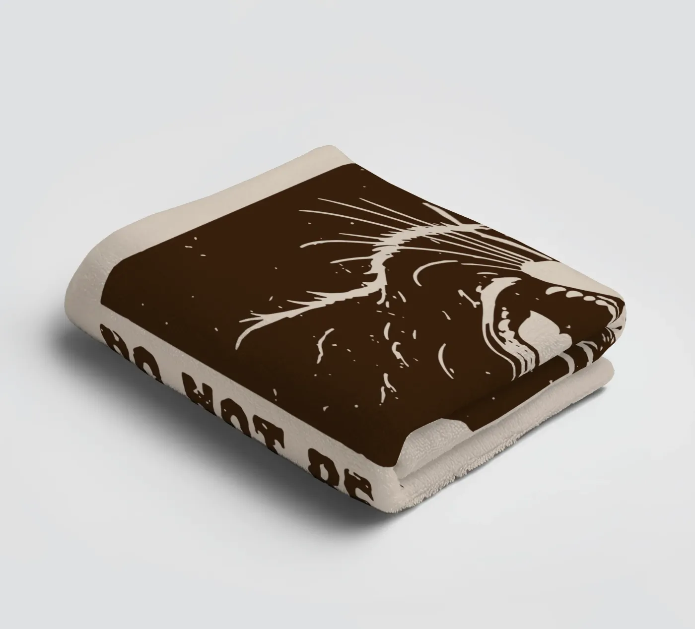 SCREAM towel by Gunawan Rb