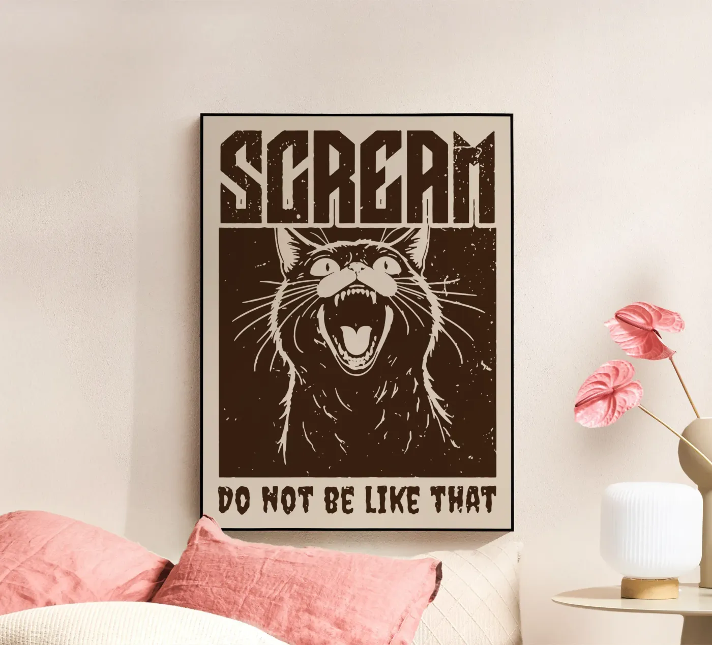 SCREAM plexiglas de Gunawan Rb