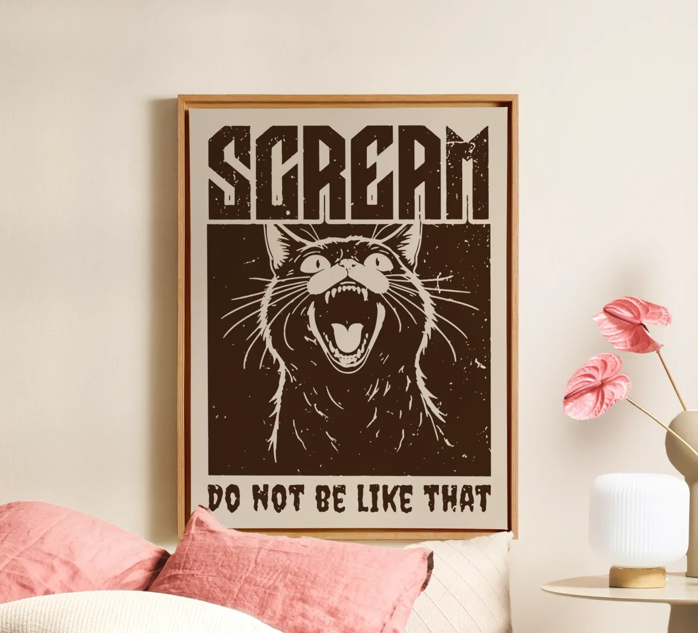 SCREAM canvas by Gunawan Rb