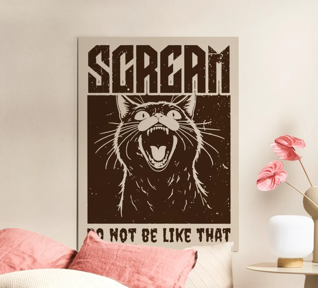 SCREAM poster by Gunawan Rb