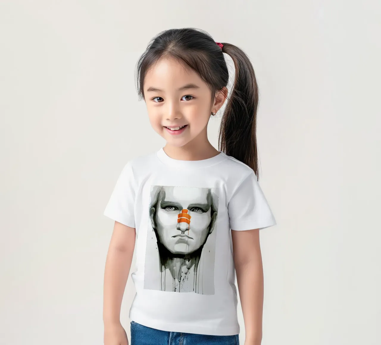 Determination kinder t-shirt van Rebekka