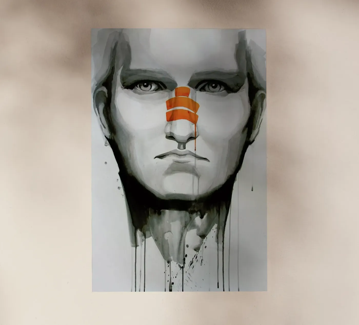 Determination backlit folie van Rebekka