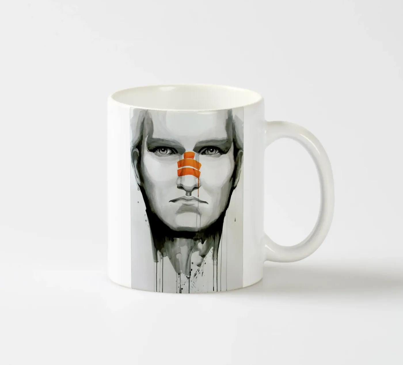 Determination ceramic mug by Rebekka