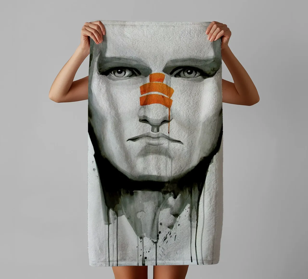 Determination badhanddoek van Rebekka