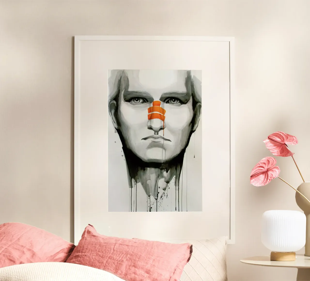 Determination poster van Rebekka