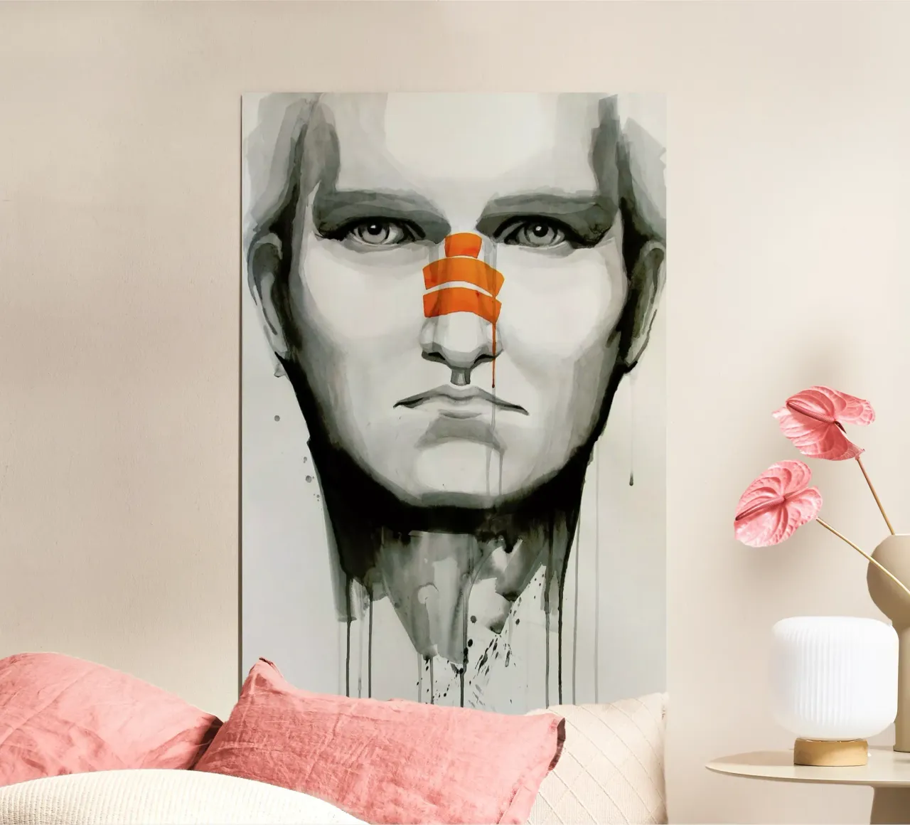 Determination poster van Rebekka