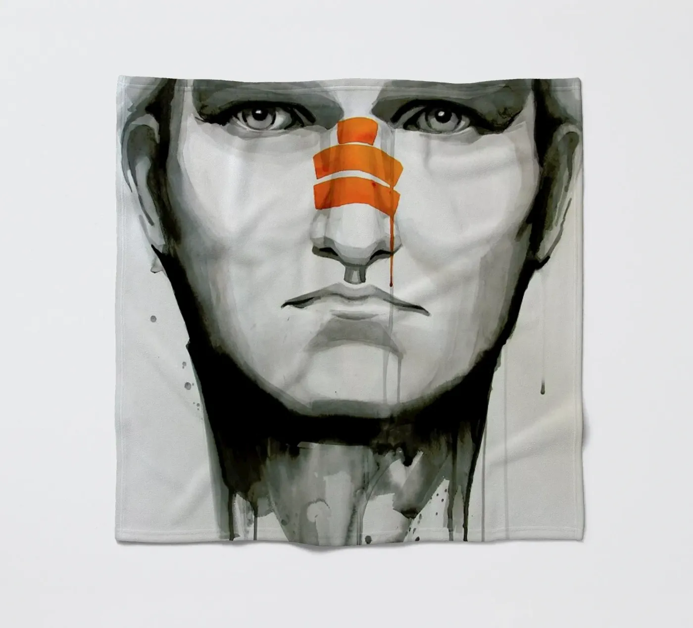 Determination fleece blanket by Rebekka