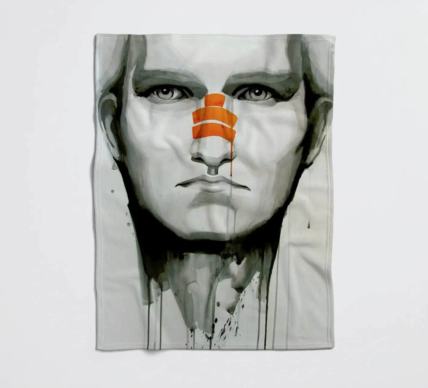 Determination fleece blanket by Rebekka