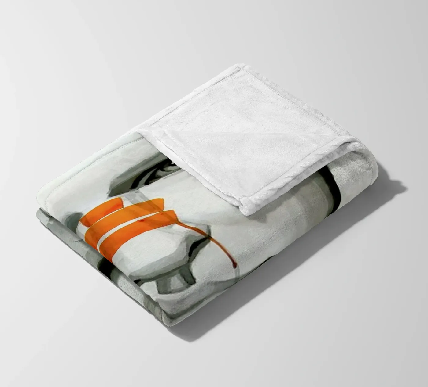 Determination fleece blanket by Rebekka