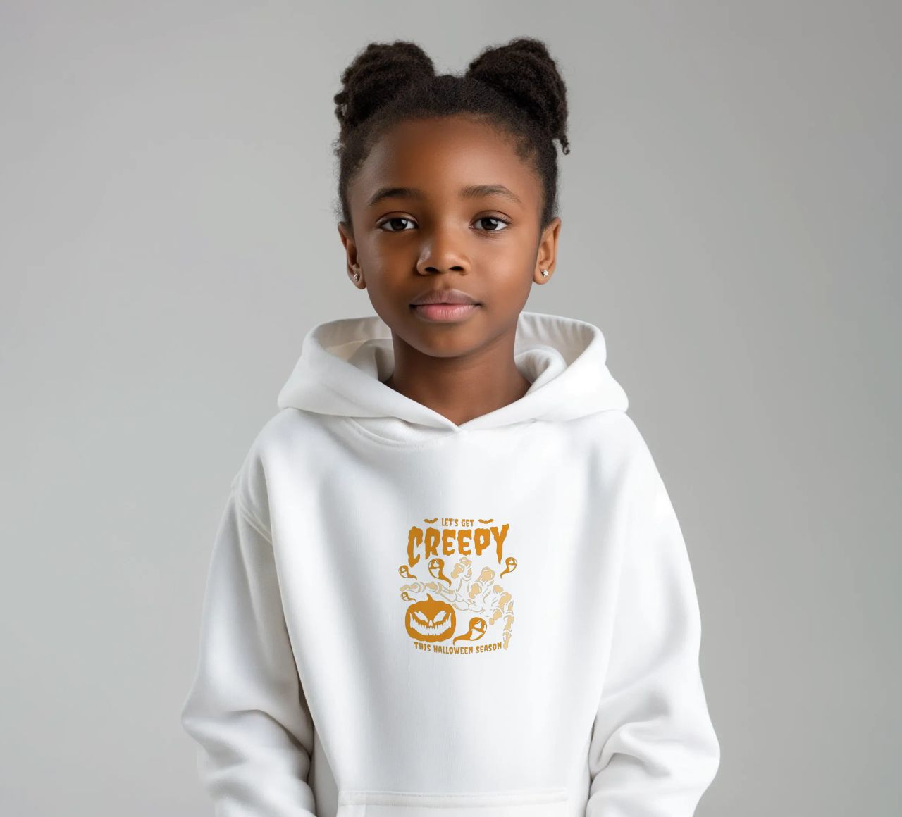 Pongámonos escalofriantes sudadera con capucha para niño de Gunawan Rb
