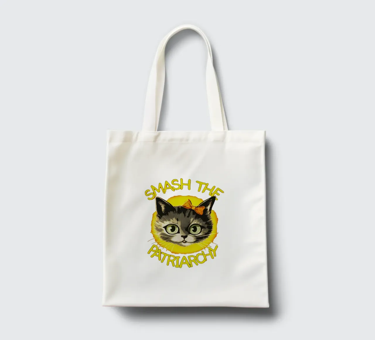 Smash The Patriarchy borsa in juta da Jonas Loose
