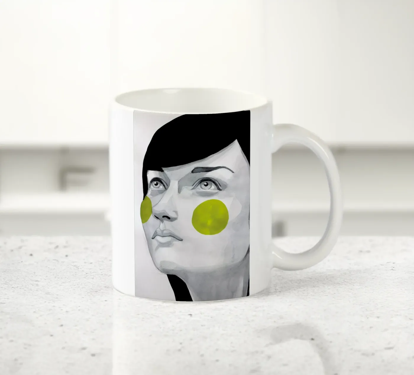 Hope ceramic mug by Rebekka
